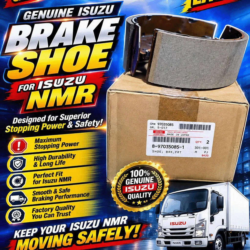 genuine isuzu brake shoe nmr