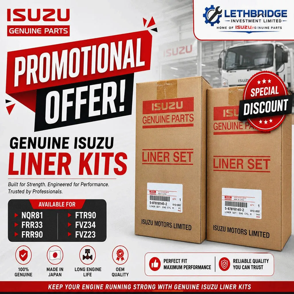 genuine isuzu engine liner kit