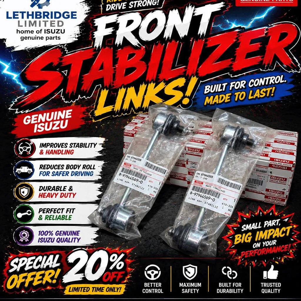 genuine isuzu front stabilizer links