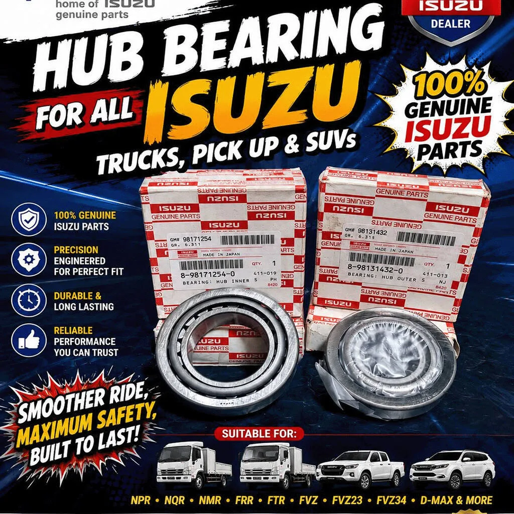 genuine isuzu hub bearing