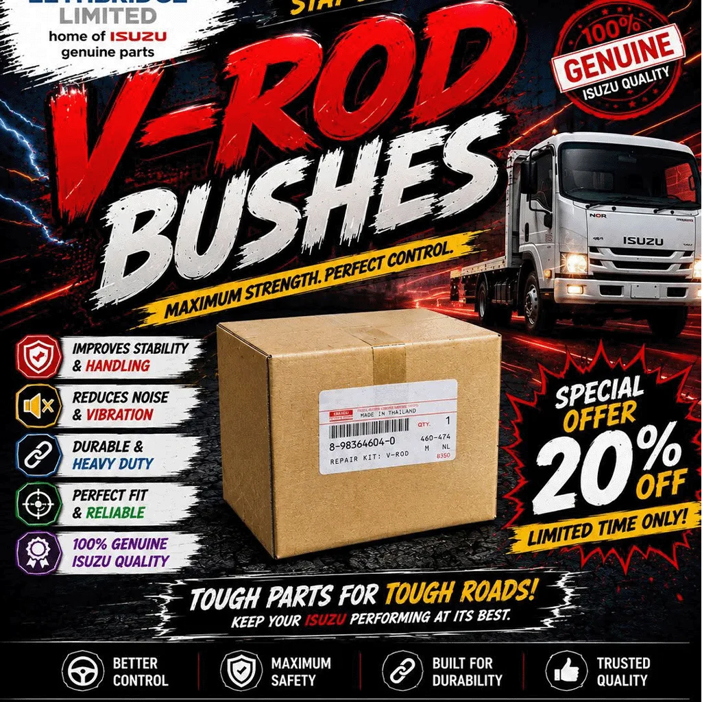 genuine isuzu vrod bushes