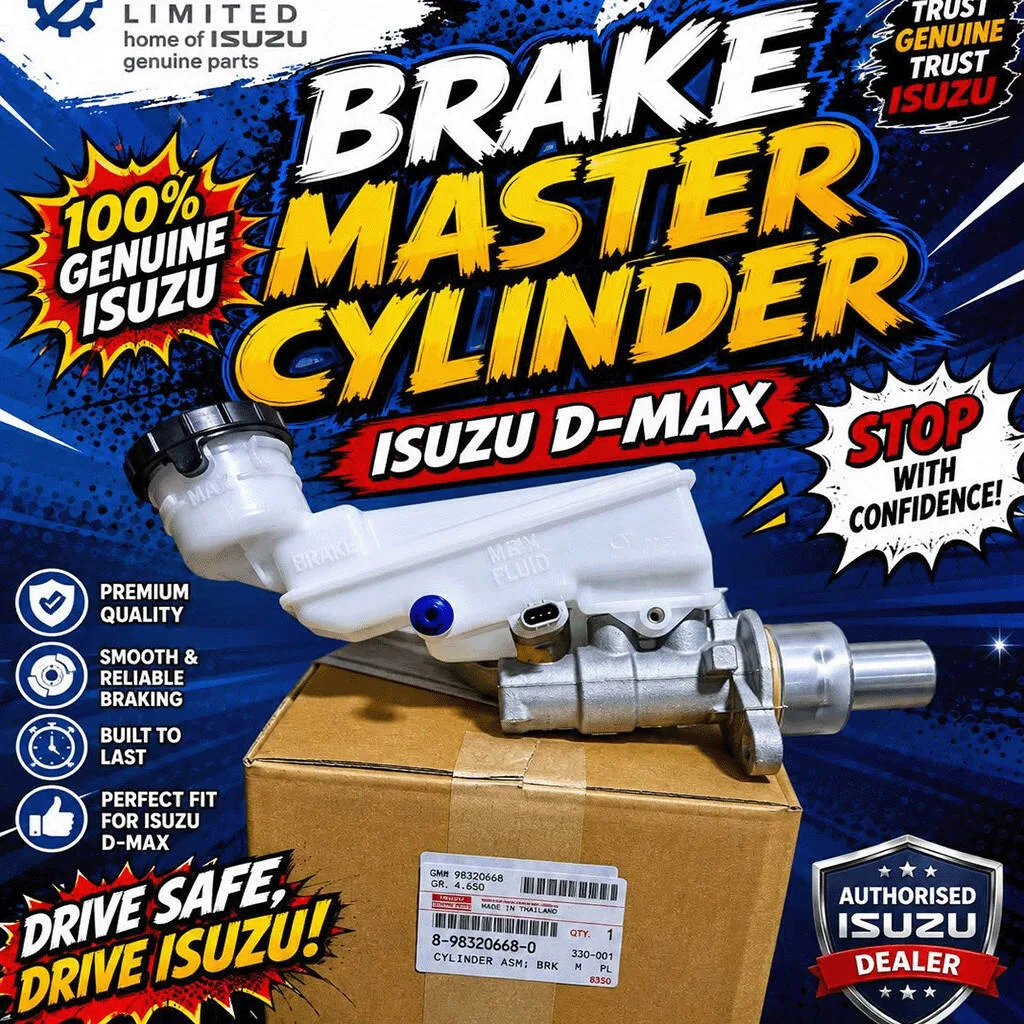 isuzu dmax brake master cylinder