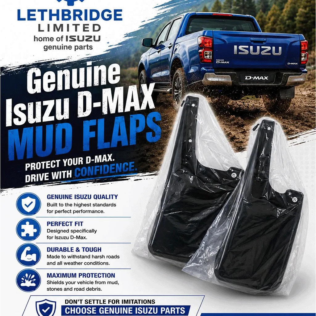 isuzu dmax mud flaps