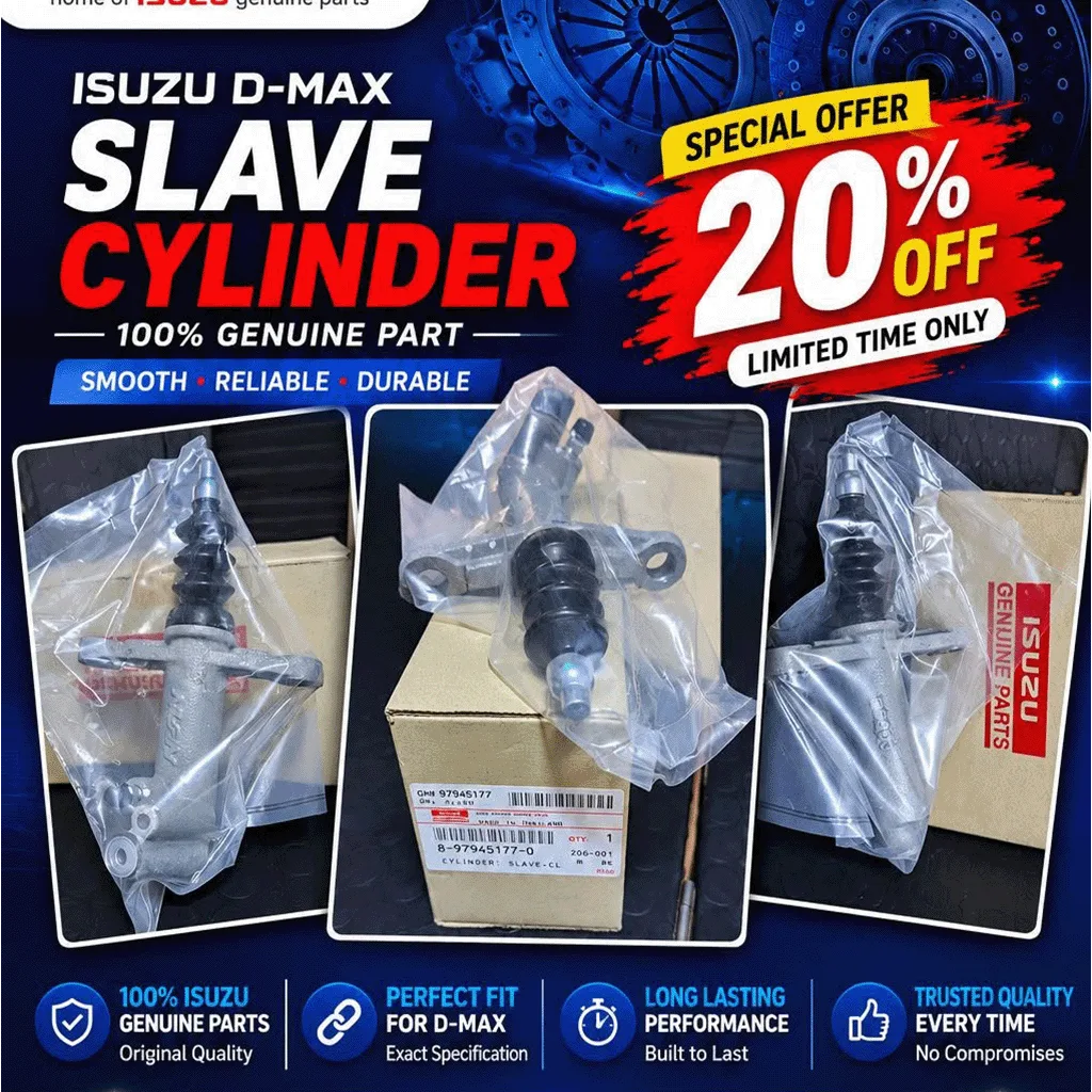 isuzu dmax slave cylinder